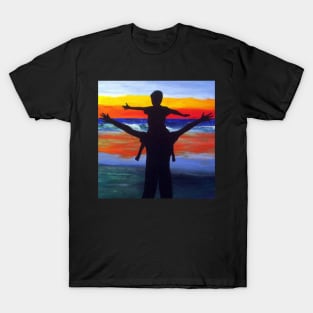 Ocean Sunrise Seascape T-Shirt